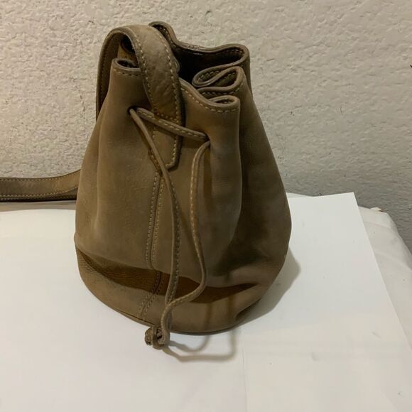 Vintage Coach Sonoma Pebbled Nubuck leather Drawstring Bucket Bag #4931 - Picture 10 of 14